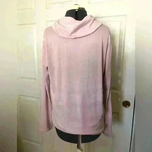 GAP BLUSH PINK COWL NECK LONG SLEEVE MEDIUM - Picture 2 of 5